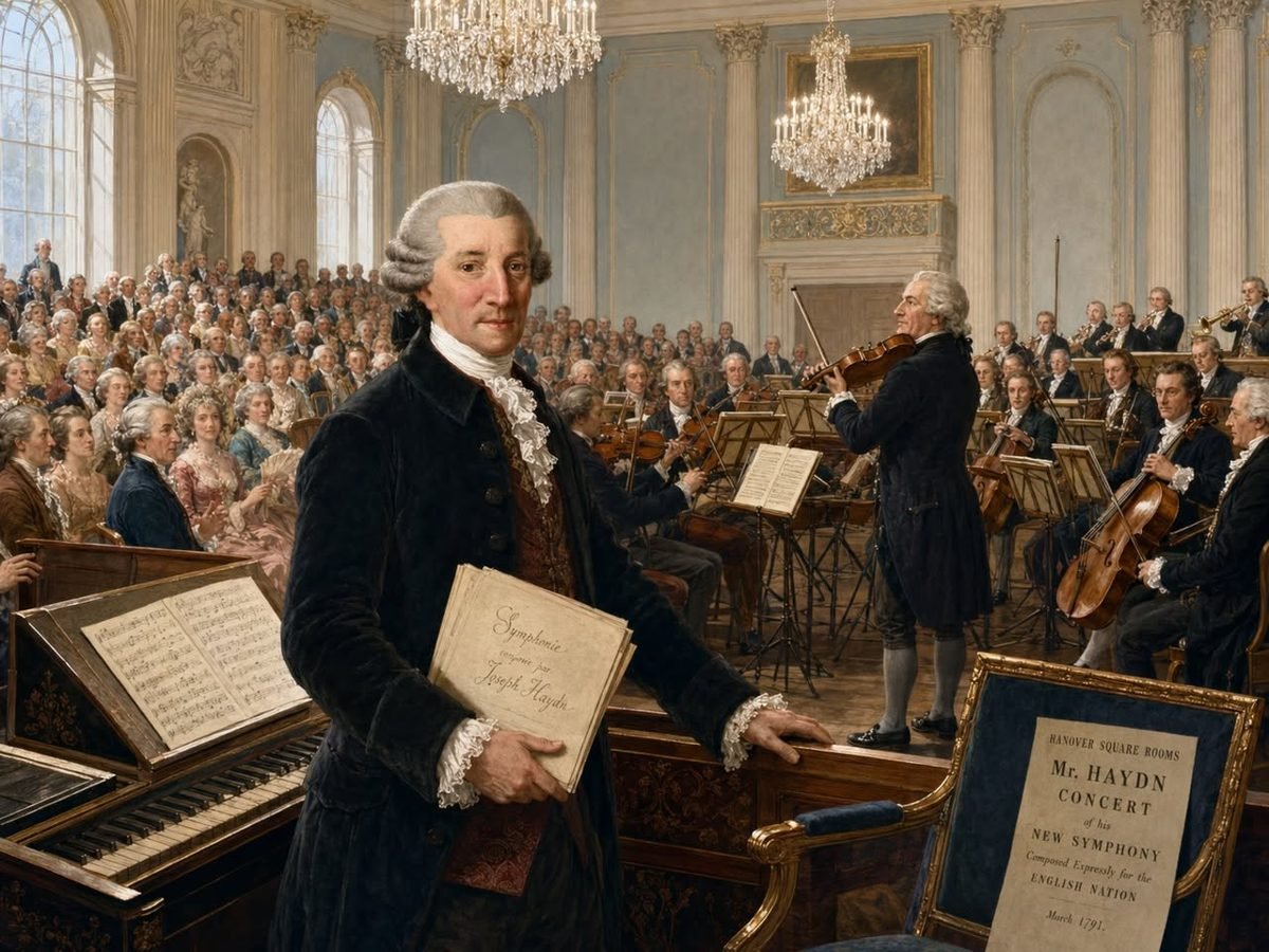 Haydn en Inglaterra: el primer viaje a Londres